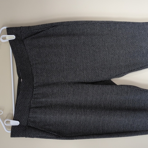 Philosophy Woman Stretch Waist Pants Plus 1X Black Off White Pockets - Picture 6 of 14